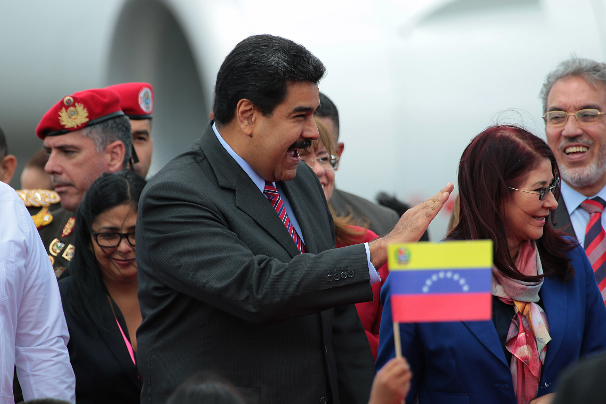 President Maduro in 2015 photographed by Carlos Rodrígues